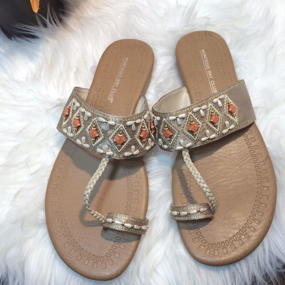 Montego Bay Club Jewel Thong Sandals - Picture 4 of 5